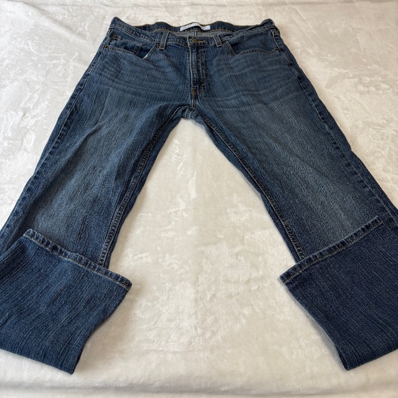 Levi's Strauss Signature Gold Relaxed Blue Jeans Mens Size 36 x 32 Pants - Picture 1 of 11